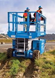 Nacelle ciseaux 4x4 14m